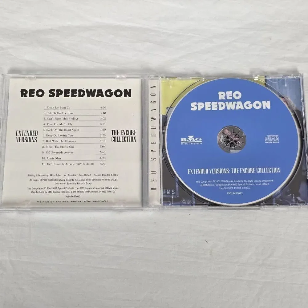 REO Speedwagon Extended Versions CD